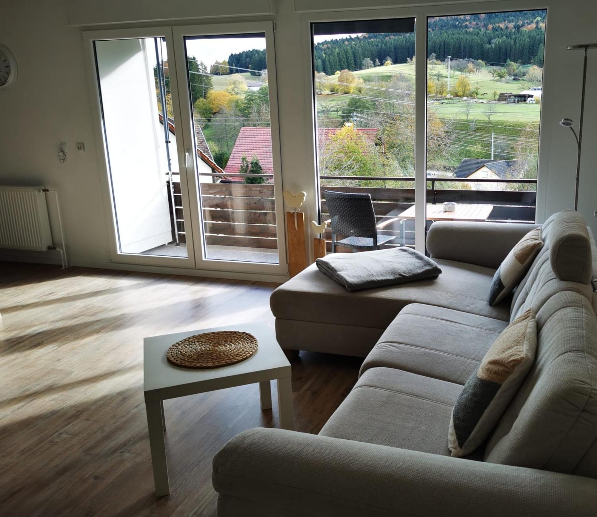 Ferienwohnung Blick Rappenstein Hausen am Tann Zewnętrze zdjęcie
